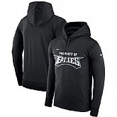 Men's Philadelphia Eagles Nike Property Of Performance Pullover Hoodie Black,baseball caps,new era cap wholesale,wholesale hats